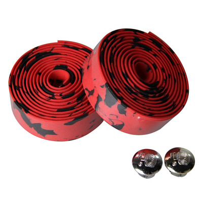 

2 X New Cycling Road Bike Sports Cork Handlebar Tape 2 Bar plug