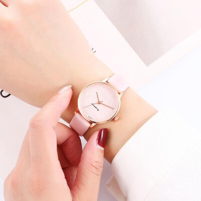 

Women Fashion Branch Bird Pattern Dial Watch Lady Simple Leather Band Alloy Case Quartz Wrist Watch