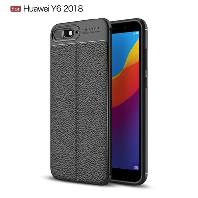 

Fecoprior Back Cover For Huawei Y6 2018 Case Soft TPU Silicon Fundas Coque Celulars