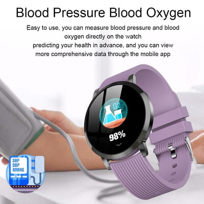

YX-9 Color Screen Heart Rate Blood Pressure IP67 Waterrproof Smart Bracelet