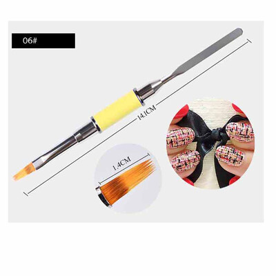 

Toponeto 1pcs Nail Art Dotting Manicure Painting Drawing Polish Brush Pen Tool