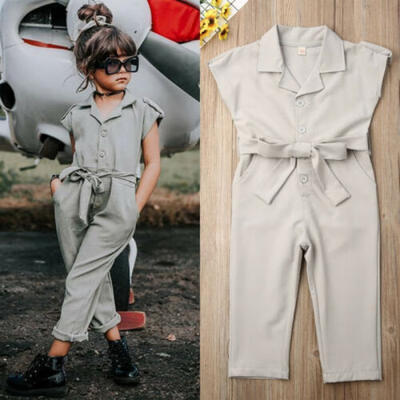 

US Newborn Baby Girls Romper Bodysuit Jumpsuit Playsuit Overalls Clothes Outfits