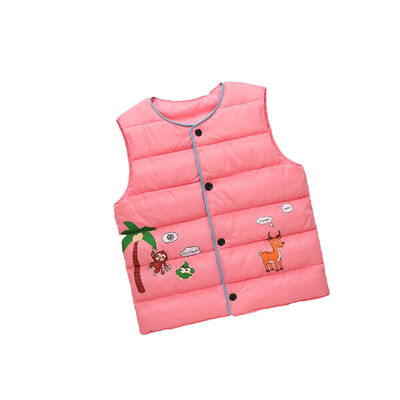 

Kids Baby Girl Boys Winter Padded Vest Coat Toddlers Outerwear Jacket Waistcoat