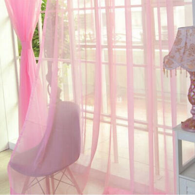

Solid Mesh Curtain Decorative Mesh Net Curtain For Home Hotel 1 Panel127