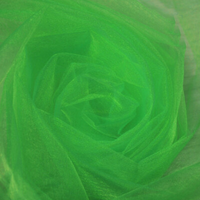

Gobestart 500CM48CM Organza Sheer Organza Fabric For Wedding Backdrop Decoration