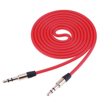 

1M33FT 35mm Male To 35mm Male Round AUX Auxiliary Car Audio Cable