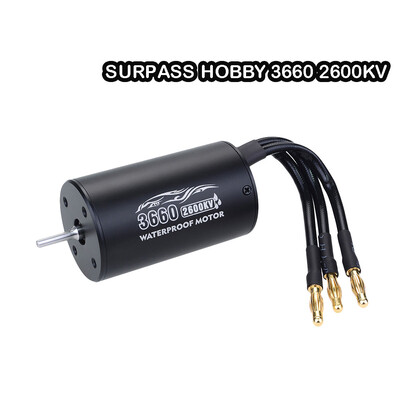 

Siaonvr SURPASS HOBBY 3660 26003300KV Brushless Waterproof Motor for 110 RC Truck Car