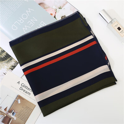 

Explosion models 50x50cm small square scarf female silk scarf Korean wild professional flight attendant small scarf decorative fashion small scarf