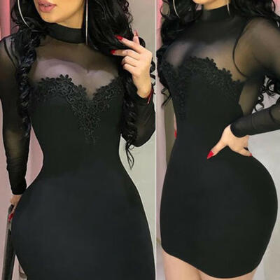 

Sexy Womens Bandage Bodycon Evening Party Cocktail Club Short Mini Dress
