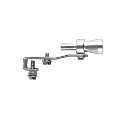 

Turbo Sound Whistle Exhaust Pipe Tailpipe Blow-off Valve Aluminum Silver 115×35cm