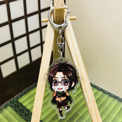 

Anime Extended Products Peripheral Attacking Giants Acrylic Pendant Keychain Attacking Giants Creative Accessories