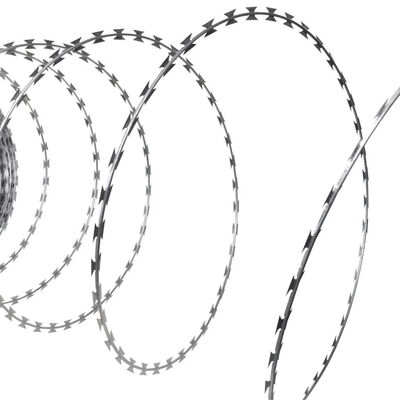 

NATO Razor Wire Helical Wire Roll Galvanized Steel 197