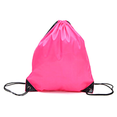 

1 Pc 350 400mm Polyester Cloth Bags Nylon Drawstring Bags Rope Back Bags