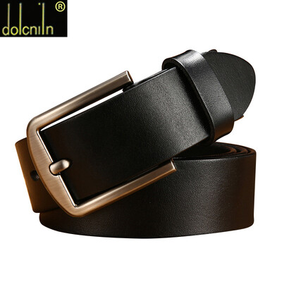 

Men&women pin buckle belt Italy front layer leather belt vintage antique jeans belt