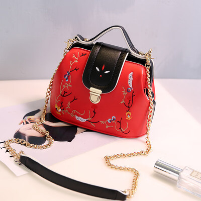 

2018 New Womens Shoulder Bag Korean Ladies Small Bag Wild Fashion Chain Bag