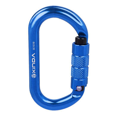 

25KN O Shape Safety Auto Master Lock Carabiner Outdoor Rock Climbing Buckle