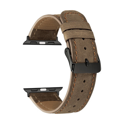 

〖Follure〗Replacement Leather Wristband Band Strap Bracelet For Apple Watch Series 4 44mm