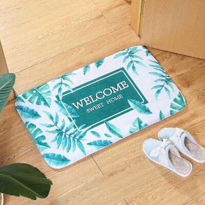 

Carpet Doormat Mat Bath Rug Nordic Style Printed Rug Non-Slip Doormat Welcome Floor Mats Carpet