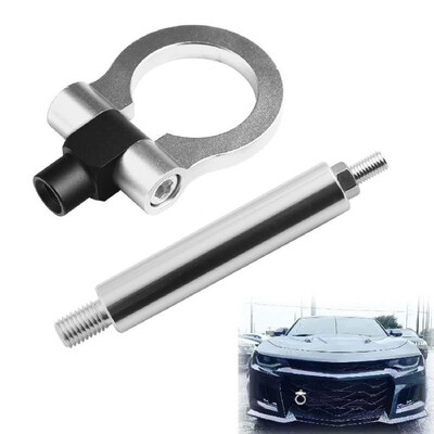 

Trailer Hook Decorative Trailer Ring Towing Hook Front Bumper Metal Paint Spraying Traction Hook Replacement for Chevrolet Camaro