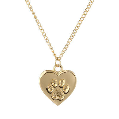 

Fashion Jewelry Reminders Cat Lover Friendship Heart Charm Necklace For Women