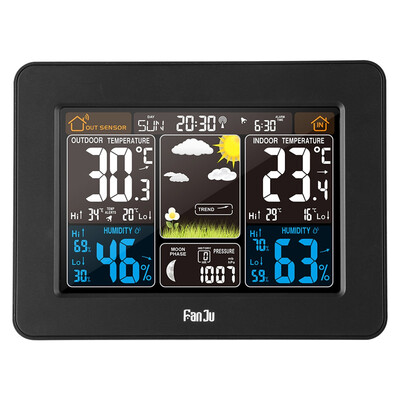 

FJ3365 Digital Color Forecast Weather Station with Alert Temperature