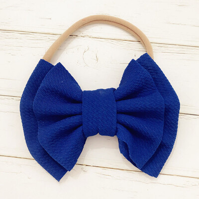 

Baby Girls Kids Toddler Bow Knot Hairband Headband Stretch Turban Head Wrap Nice