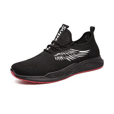 

2019 Summer Men Vulcanized Shoes Air Mesh Breathable Sneakers Flats Trend Male Casual Shoes Lightweight Tennis Masculino Sneaker