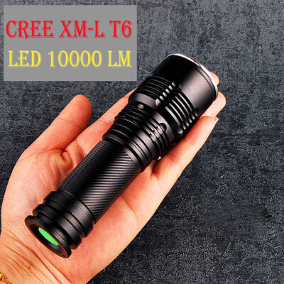 

Saidsome Shadowhawk XM_ 10000LM T6 5Modes 18650 LED Flashlight Zoomable Military Torch flashlight lamp