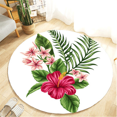 

〖Follure〗Botany Elements Blanket Round Bathroom carpet 55cm