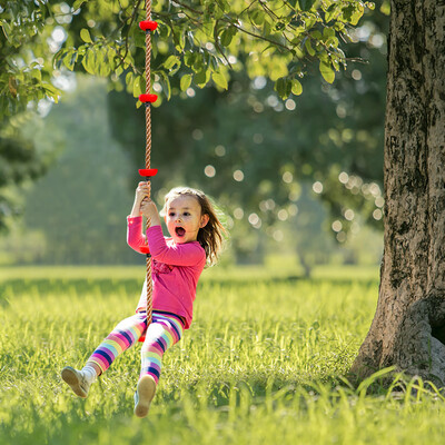 

Ktaxon 65ft Climbing Rope with Platform&Disc Swing Seat for Backyard Playground