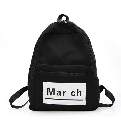 

Korean version of schoolbag Uzzang Backpack Campus Shoulder Pack Chaozhou Brand