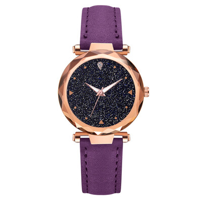 

Simple casual ladies watch starry watch trend watch