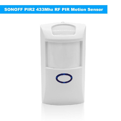 

SONOFF PIR2 Wireless Dual Infrared Detector 433Mhz RF PIR Motion Sensor Smart Home Automation Security Alarm System for Amazon Ale