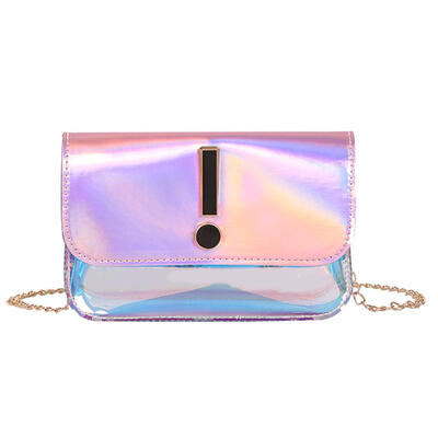 

Laser PVC Leather Women Mini Crossbody Bags Girls Chain Shoulder Handbags