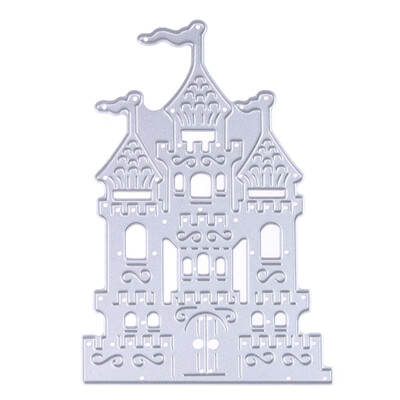 

Castle Design Metal Steel Die Cutting Dies Stencils Scrapbooking Embossing