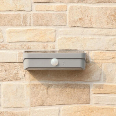 

Gobestart Solar LED Motion Sensor Light Outdoor Garden Path Street Wall Lamp Waterproof