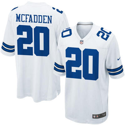 

Mens Football Jersey Dallas Cowboys Darren McFadden White Game Jersey