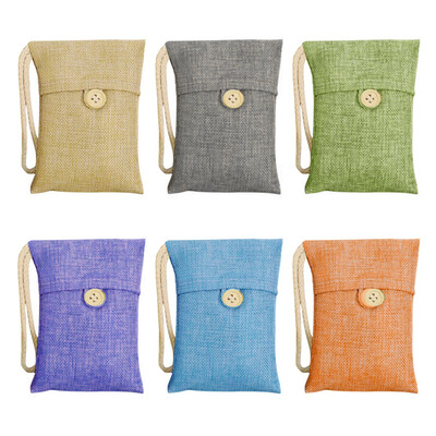 

Color Random 100g Household Air Purifying Bag Doubel Layer Nonwovens Bamboo Charcoal Purifier Odor Absober