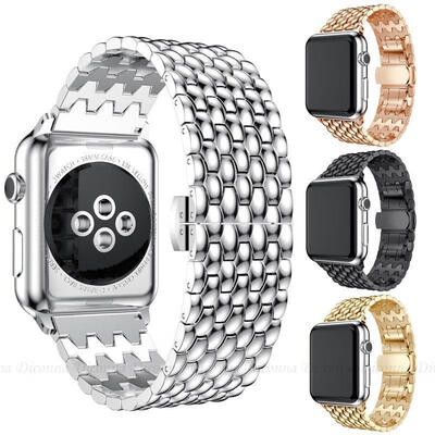 

Stainless Steel Watch Band For Apple Watch Series 4321 iWatch Strap 38 40 42 44mm