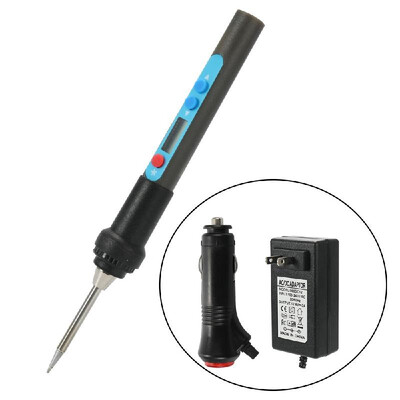 

Digital Adjustable Temperature Unleaded Electric Soldering Iron Set with Adaptor&Car-specific Plug High Precision Soldering Ir