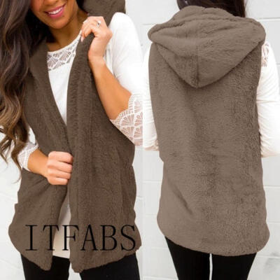 

2018 New Women´s Double-Velvet Waistcoat Fashion Ladies Vest Coat Tops Jackets