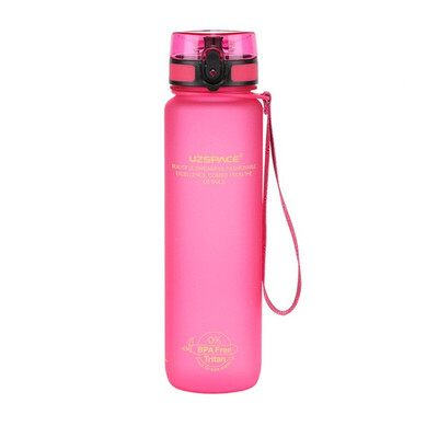 

Portable Sports Kettle Outdoor Travel Plastic Cup 1L