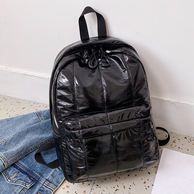 

Tailored Fashion Women Solid Color Zipper Backpack Waterproof Shoulder Bag Travel Bag