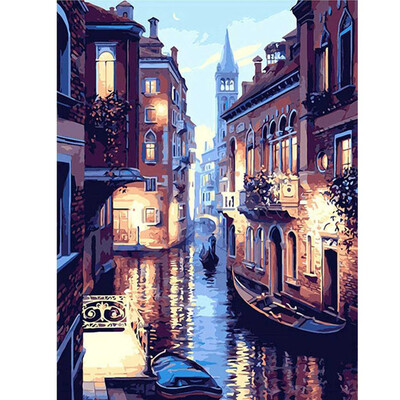 

Toponeto Embroidery Paintings Rhinestone Pasted DIY Diamond Painting Cross Stitch