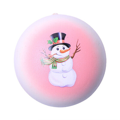 

Tailored Hot Christmas Snowma Bread Slow Rising Scented Relieve Stress Toy Key Pendant