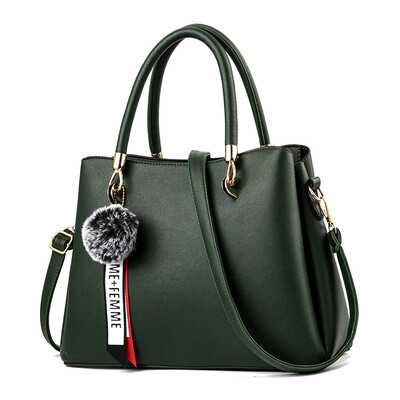 

Handbag female 2018 autumn new wave female bag fashion middle-aged mother atmosphere single shoulder slung wild female bag