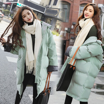 

Toponeto Fashion Women Winter Warm Cotton Hooded Winter Jacket Long-Sleeved Coat