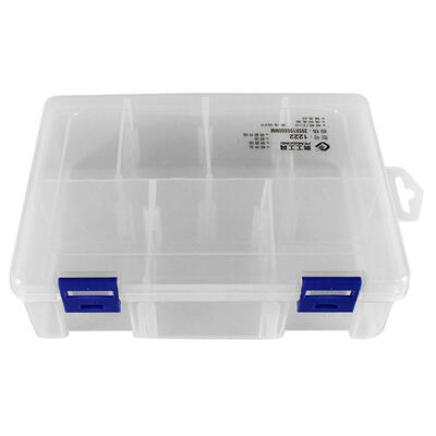 

Penggong Multi Grids Transparent Storage Box Plastic Case Screw Organizer