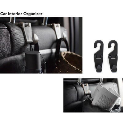 

Tailored Universal Vehicle Car Backseat Headrest Hanger Storage Organizer