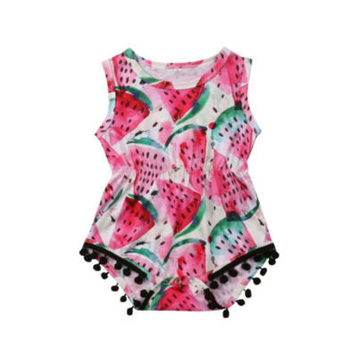 

Newborn Toddler Infant Baby Girl Floral Romper Jumpsuit Bodysuit Clothes Outfits